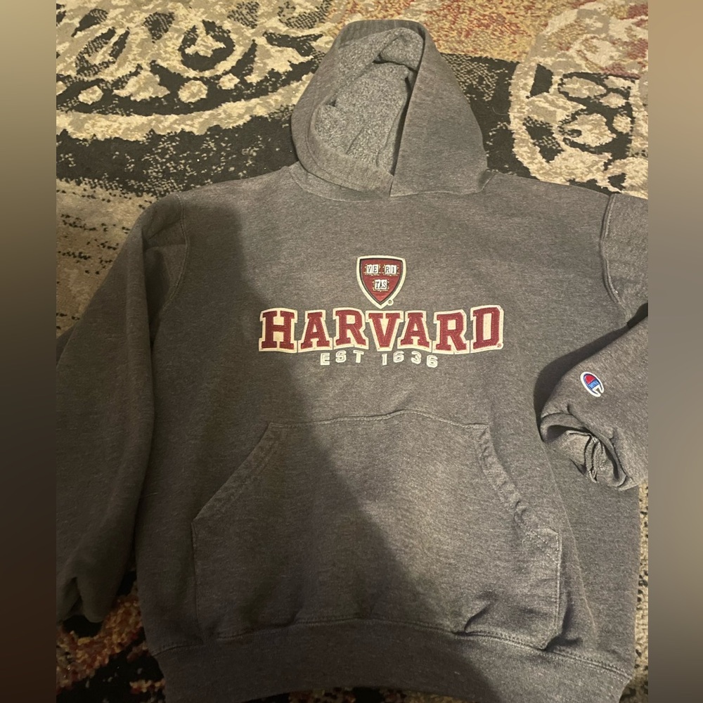 Champion Harvard hoodie size 10/12 youth